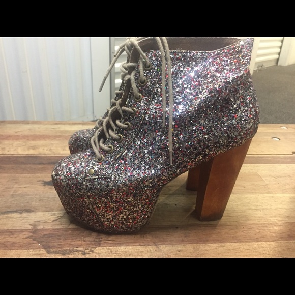 JEFFERY CAMPBELL GLITTER LITAS - Picture 3 of 7